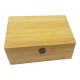 Bamboo Gift Box Locking Storage Bamboo Box combo for spice tea