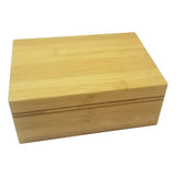 Bamboo Gift Box Locking Storage Bamboo Box combo for spice tea